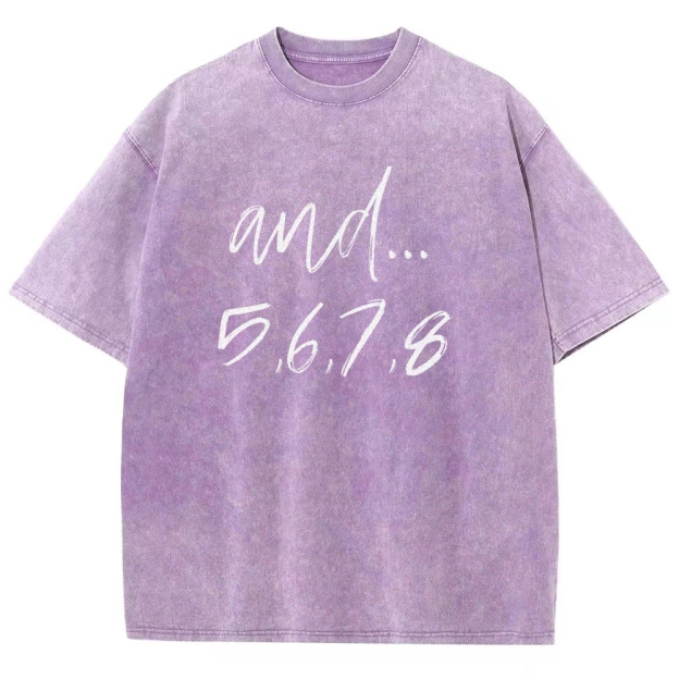 dance Unisex Fit Washed T-Shirt Customscool