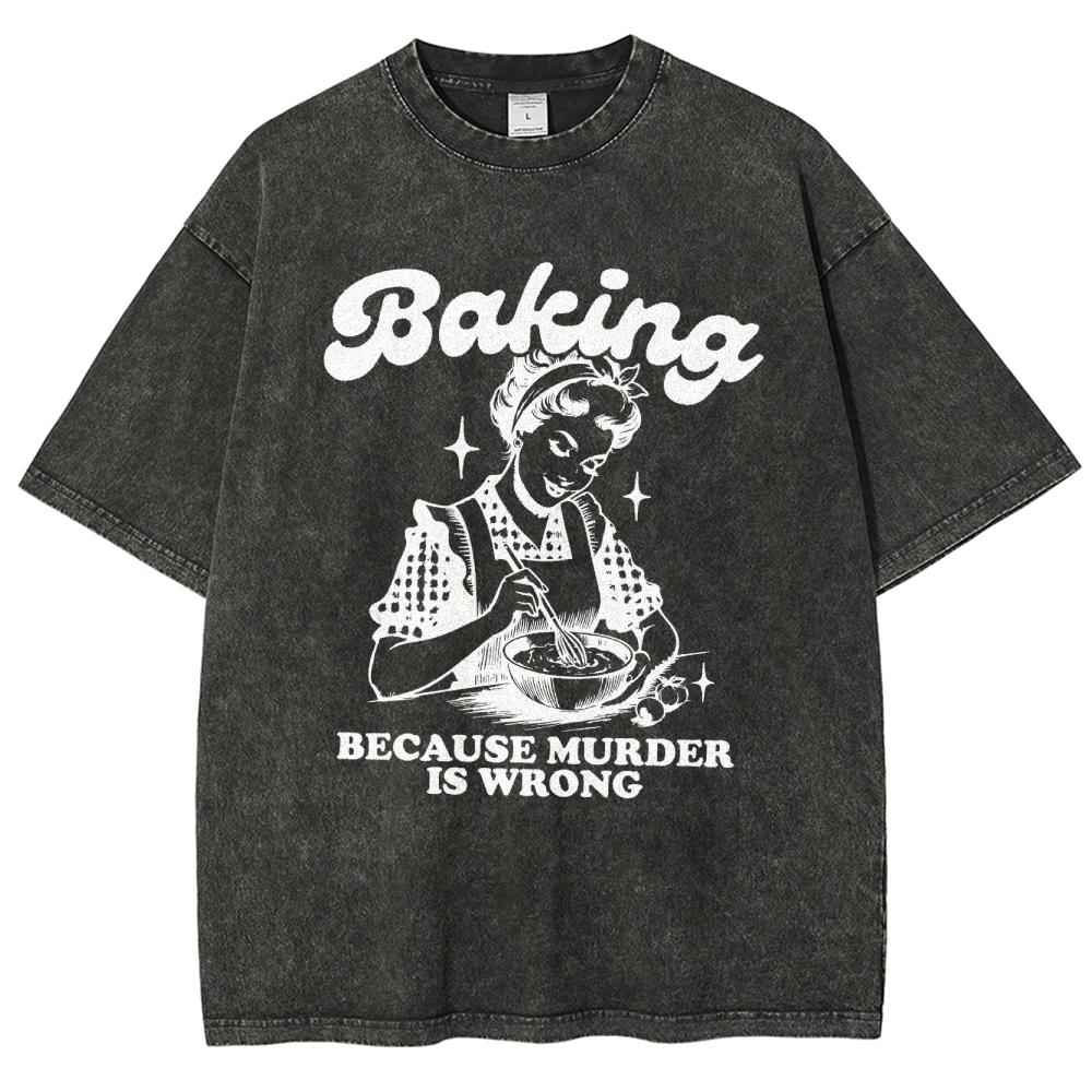 Baker Unisex Fit Washed T-Shirt