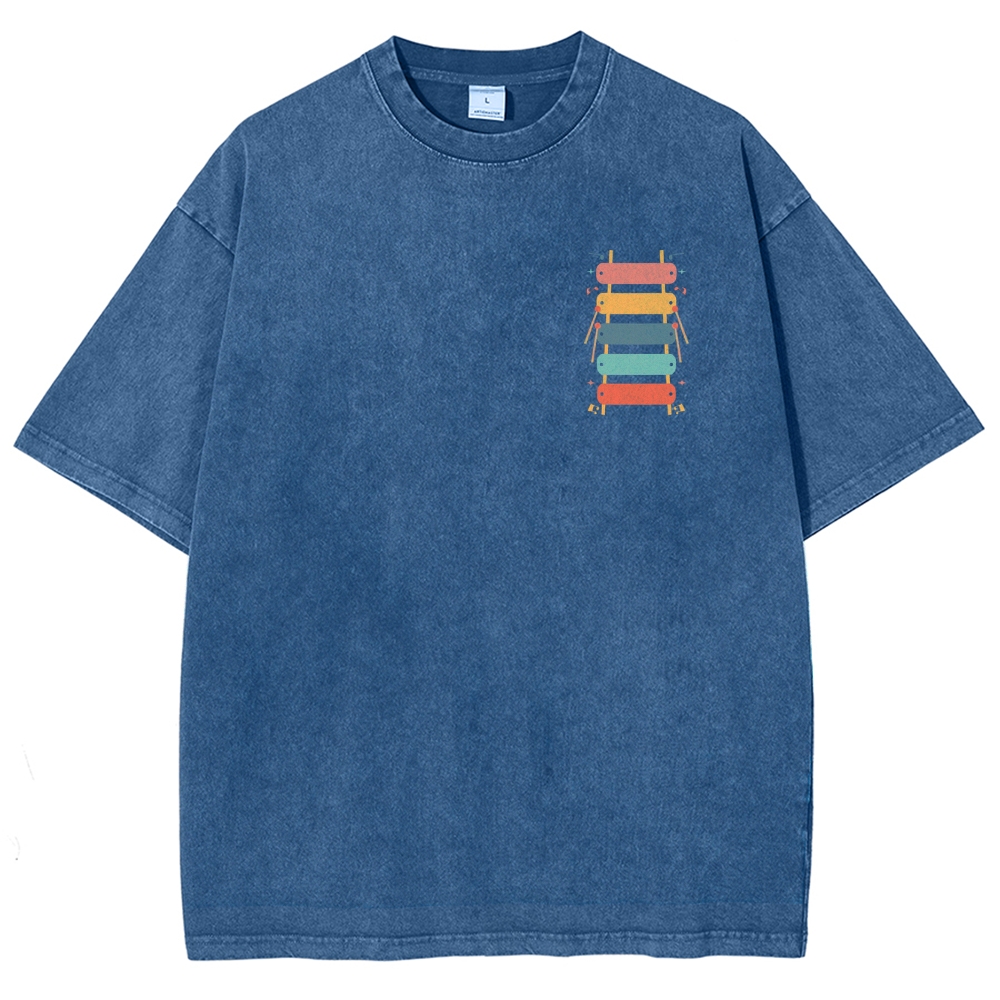 Music Teacher Unisex Fit Washed T-Shirt