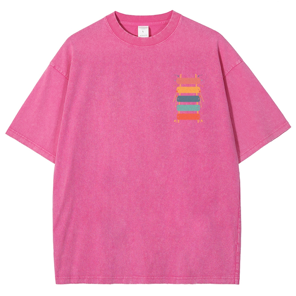 Music Teacher Unisex Fit Washed T-Shirt