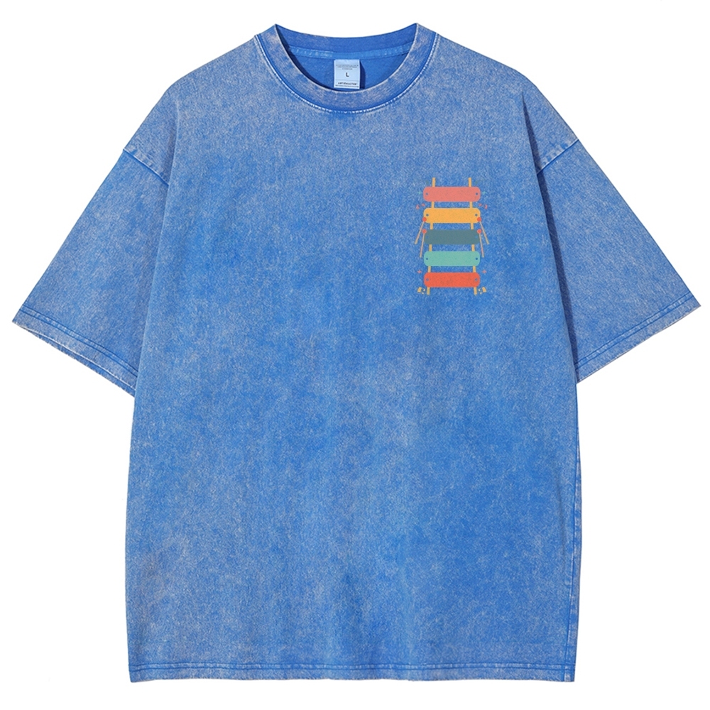 Music Teacher Unisex Fit Washed T-Shirt