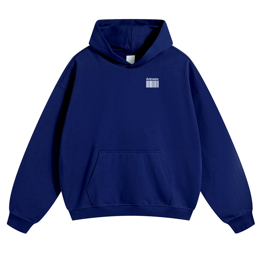 Animator Solid Color Hoodie Customscool