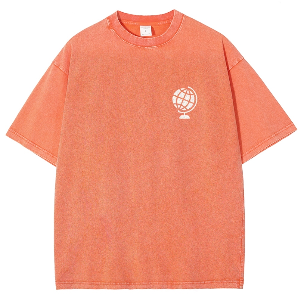 Geologist Unisex Fit Washed T-Shirt Customscool