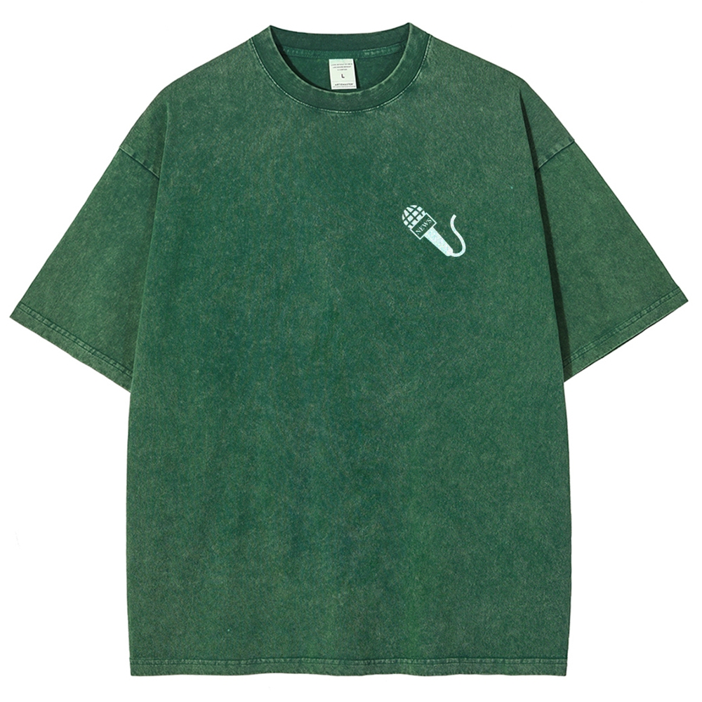 Journalist Unisex Fit Washed T-Shirt Customscool