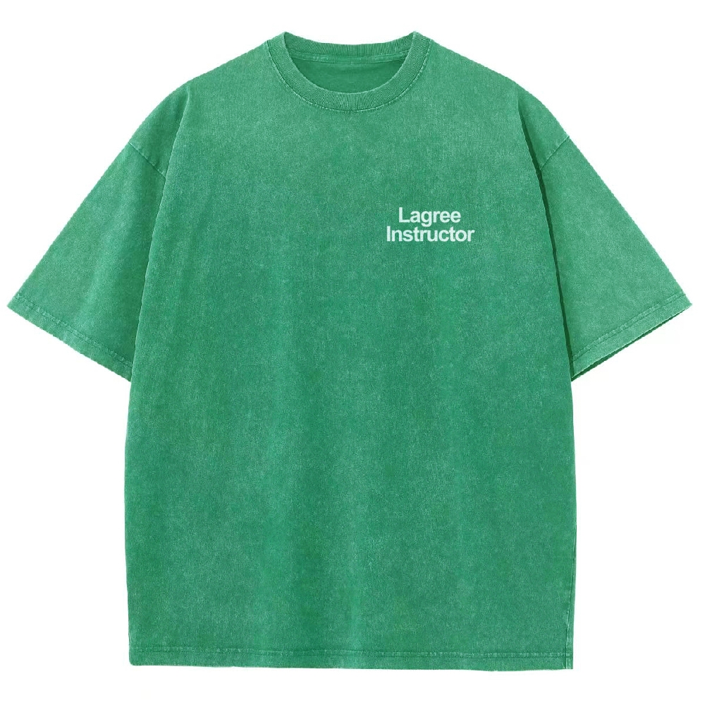 Lagree Instructor Unisex Fit Washed T-Shirt
