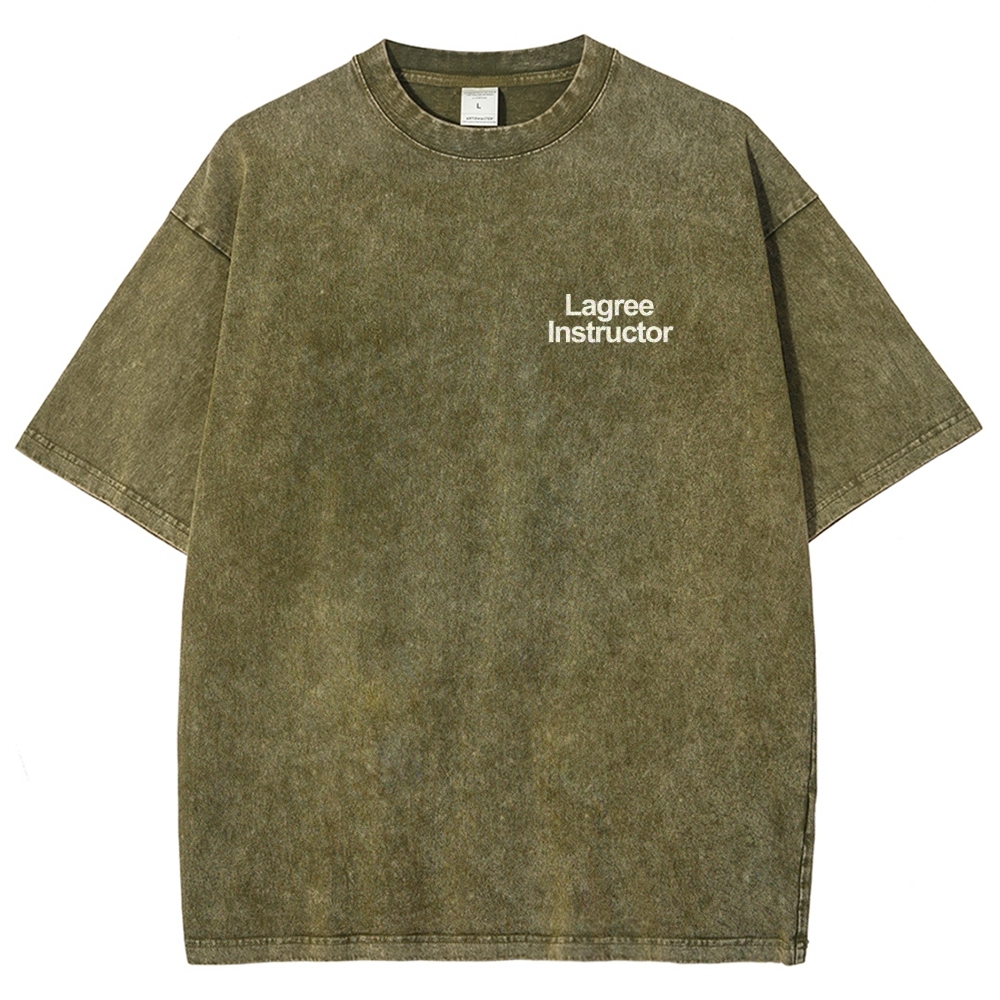 Lagree Instructor Unisex Fit Washed T-Shirt