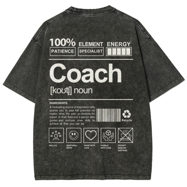 Coach Addcustom Unisex Fit Washed T-Shirt
