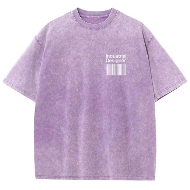Industrial Designer Unisex Fit Washed T-Shirt Customscool