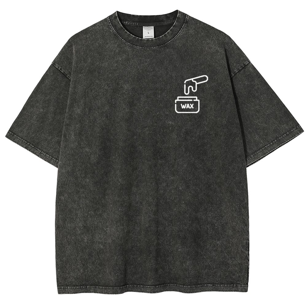 Wax Specialist Unisex Fit Washed T-Shirt Customscool