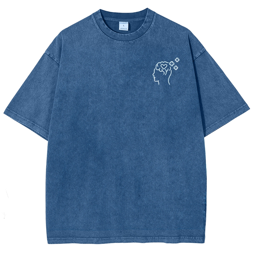 Speech Therapist Unisex Fit Washed T-Shirt Customscool