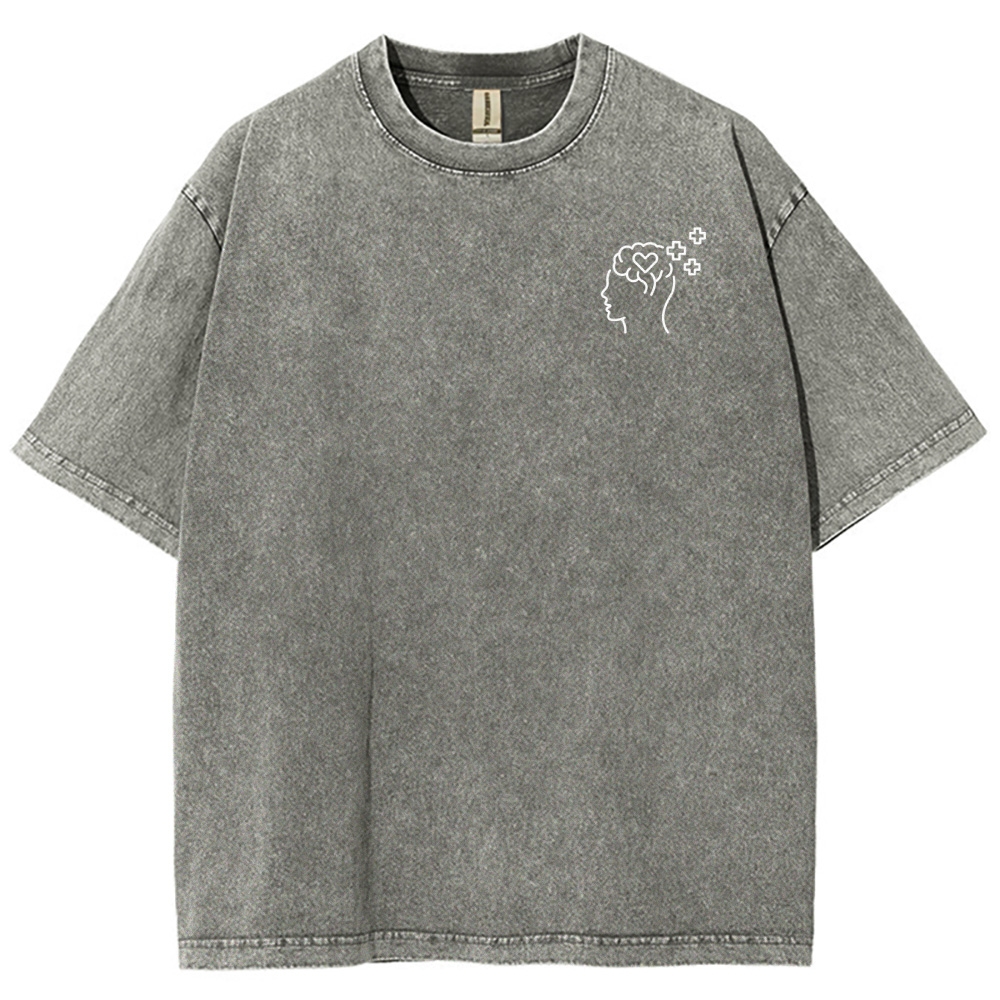 Speech Therapist Unisex Fit Washed T-Shirt Customscool