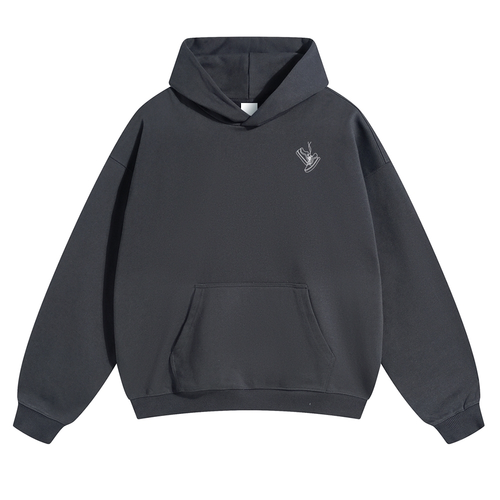 Sneakerhead Solid Color Hoodie Customscool