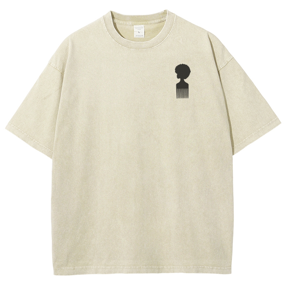 Loctician Unisex Fit Washed T-Shirt Customscool