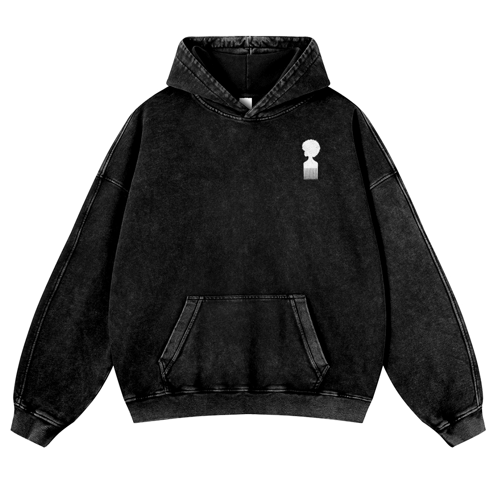 Loctician Casual Washed Hoodie Customscool