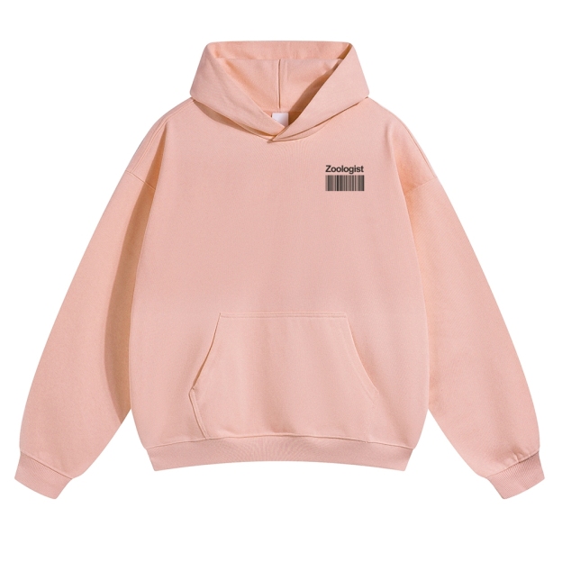 Zoologist Solid Color Hoodie Customscool