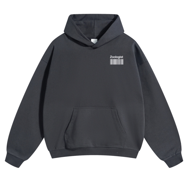 Zoologist Solid Color Hoodie Customscool