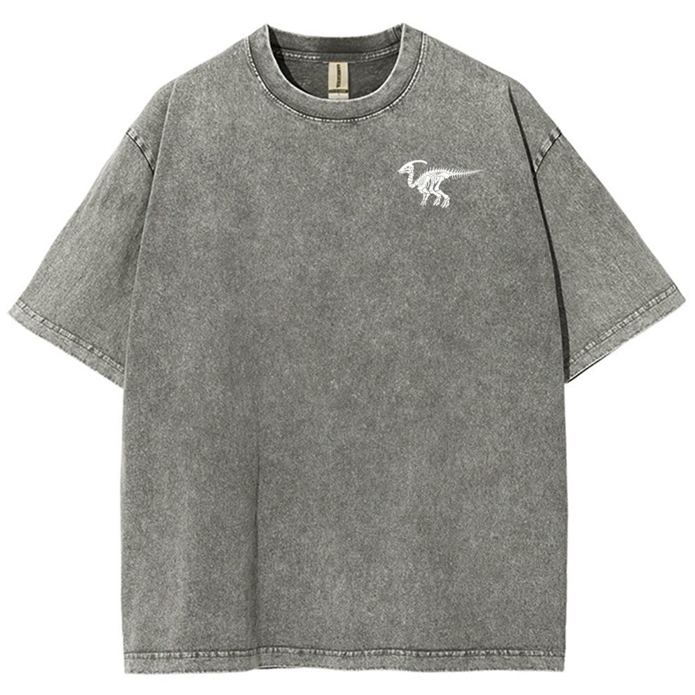 Paleontologist Unisex Fit Washed T-Shirt Customscool