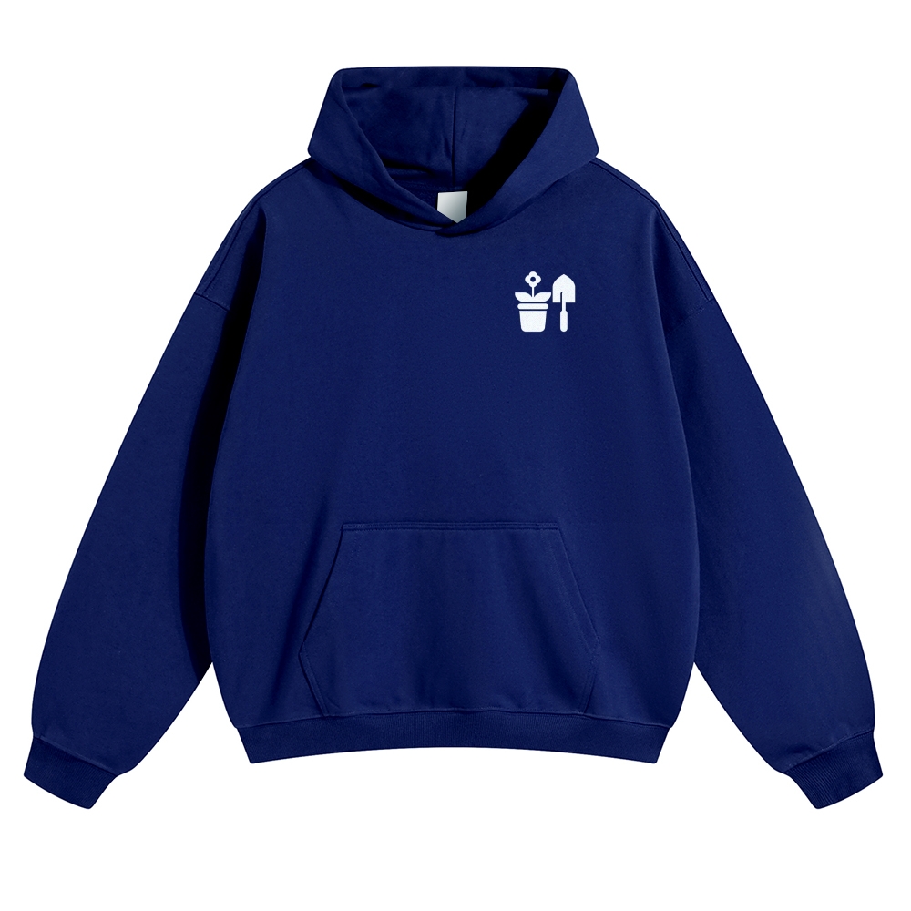 Gardener Solid Color Hoodie Customscool