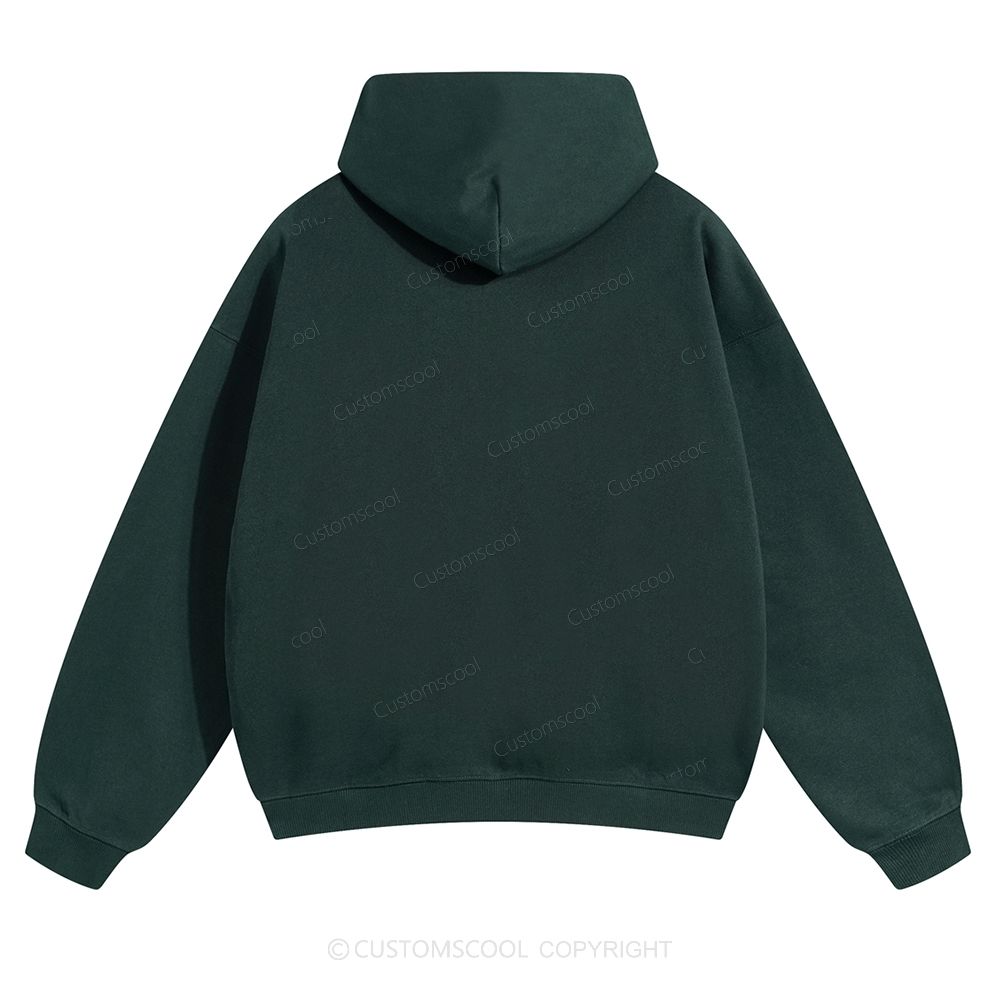 All Booked for Christmas Solid Color Hoodie