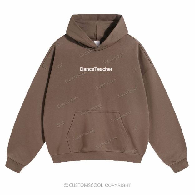 Dance Teacher Solid Color Hoodie