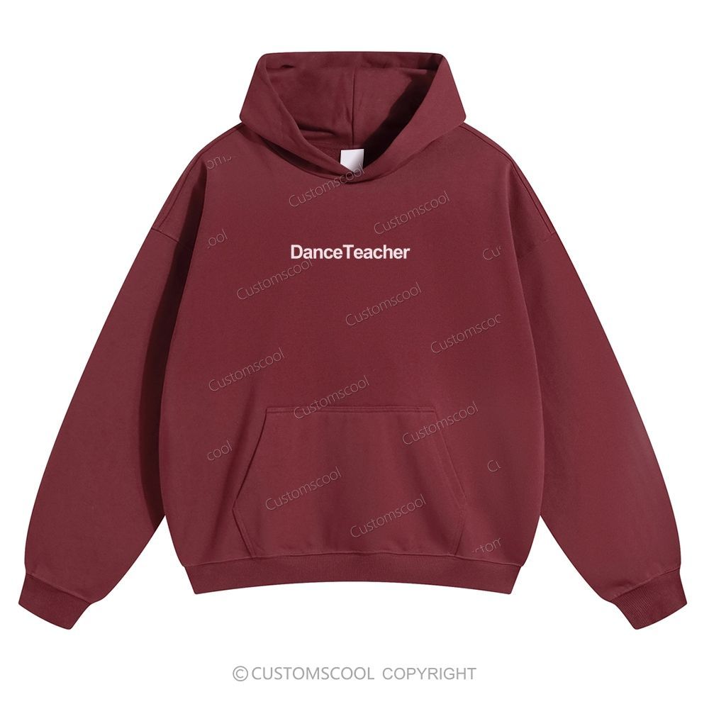 Dance Teacher Solid Color Hoodie