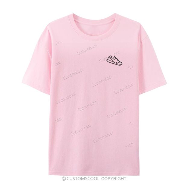 Runner Casual Short Sleeve T-Shirt Customscool