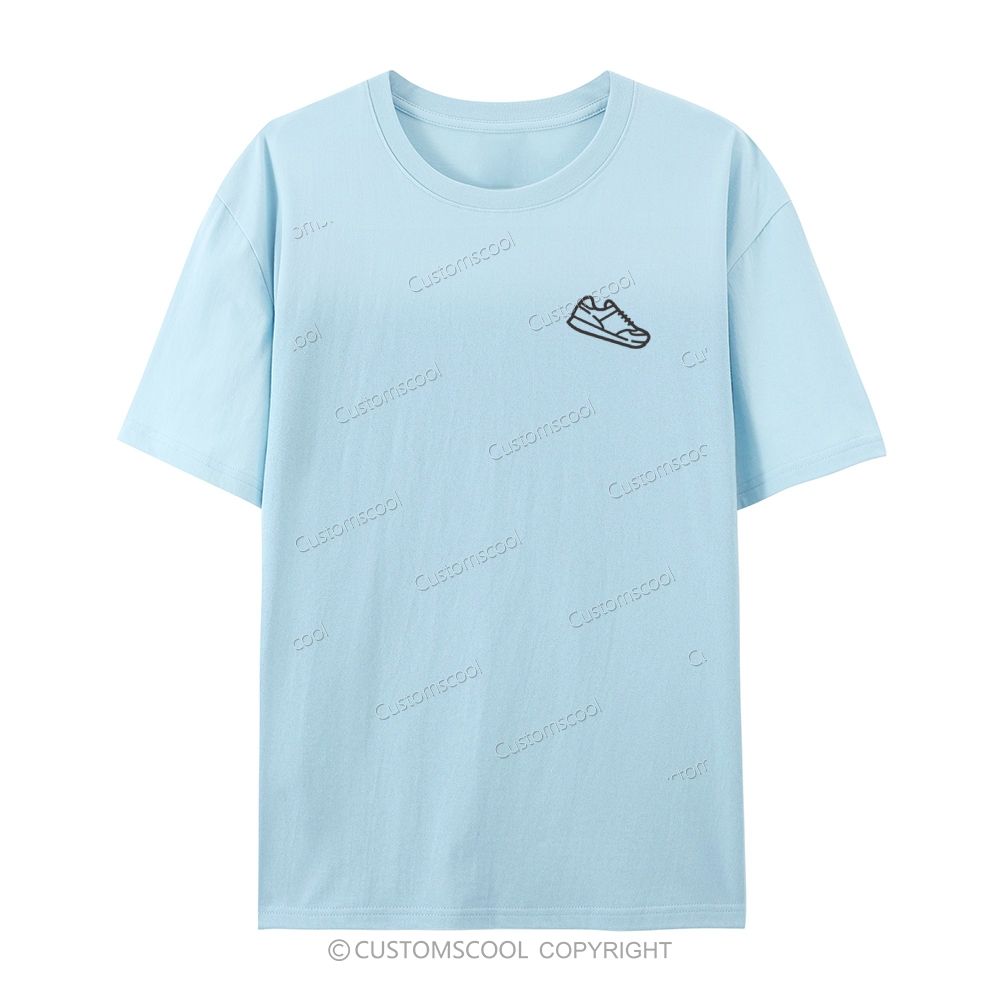 Runner Casual Short Sleeve T-Shirt Customscool