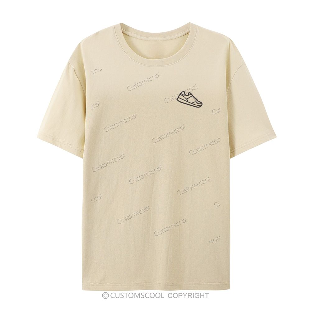 Runner Casual Short Sleeve T-Shirt Customscool