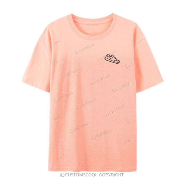 Runner Casual Short Sleeve T-Shirt Customscool