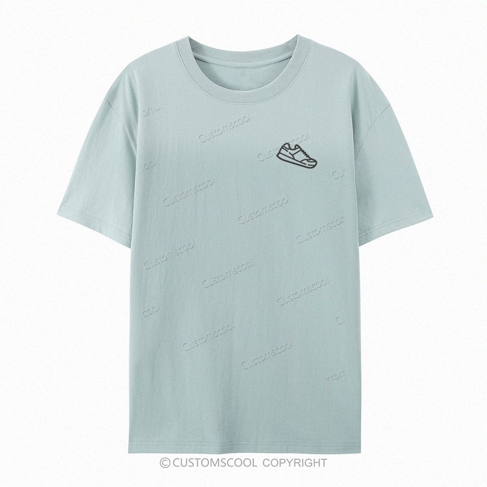 Runner Casual Short Sleeve T-Shirt Customscool