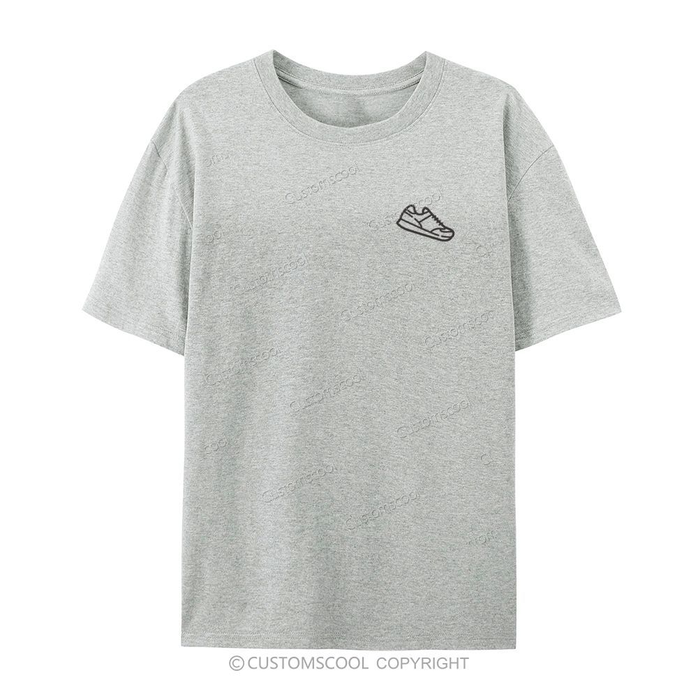 Runner Casual Short Sleeve T-Shirt Customscool