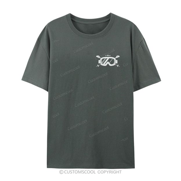 Ski Instructor Casual Short Sleeve T-Shirt Customscool