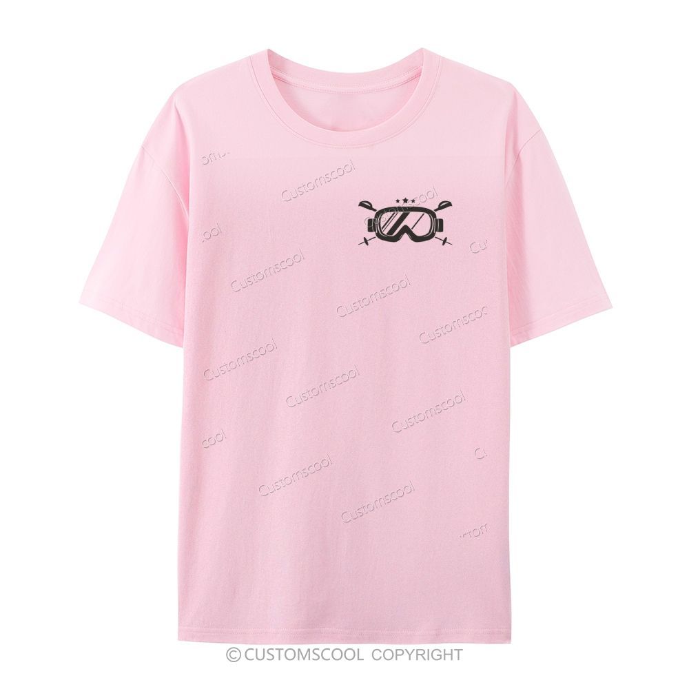 Ski Instructor Casual Short Sleeve T-Shirt Customscool