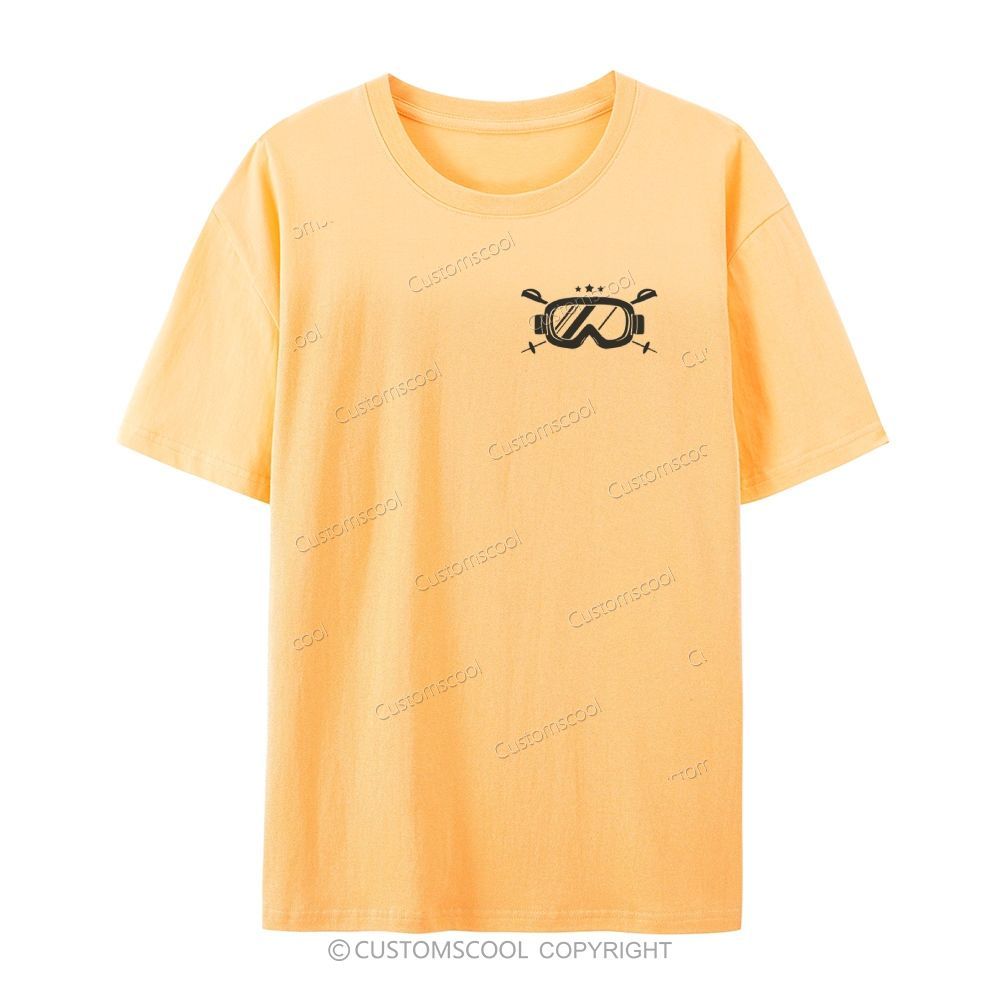 Ski Instructor Casual Short Sleeve T-Shirt Customscool