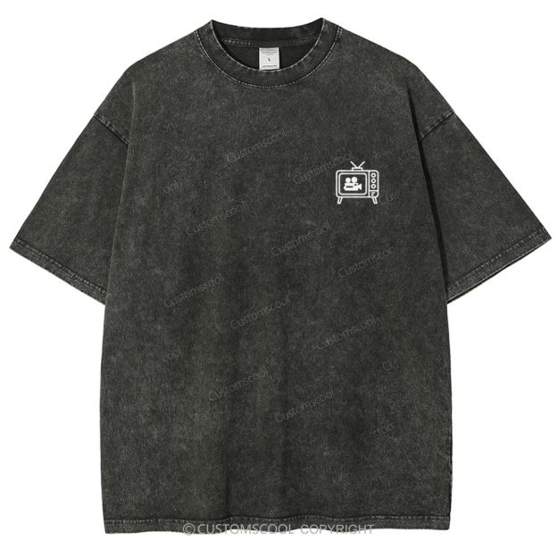 TV Director Unisex Fit Washed T-Shirt