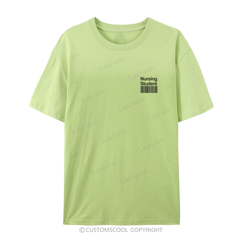 Nursing Student Casual Short Sleeve T-Shirt Customscool