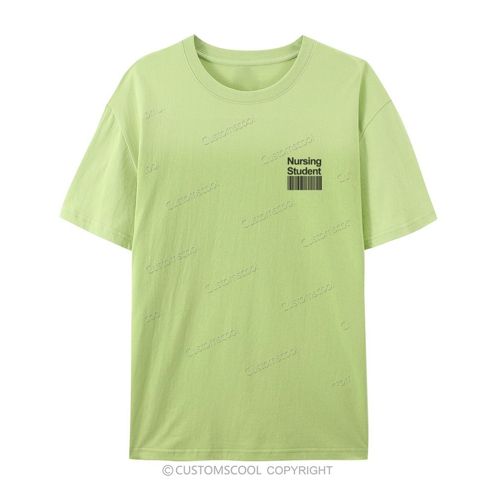 Nursing Student Casual Short Sleeve T-Shirt Customscool