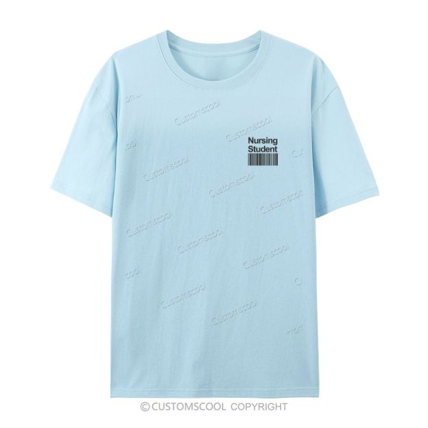 Nursing Student Casual Short Sleeve T-Shirt Customscool