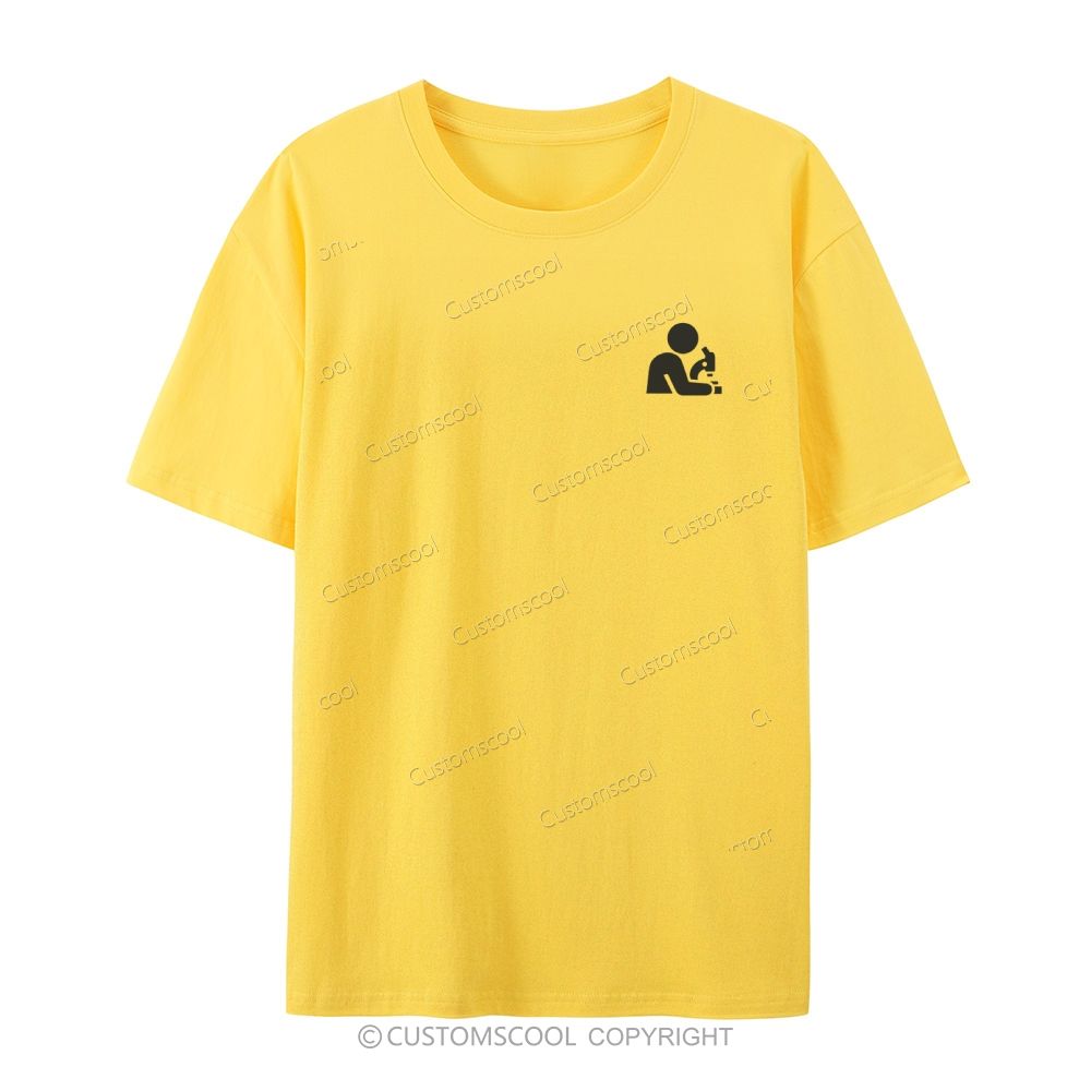 Laboratory Scientist Casual Short Sleeve T-shirt Customscool