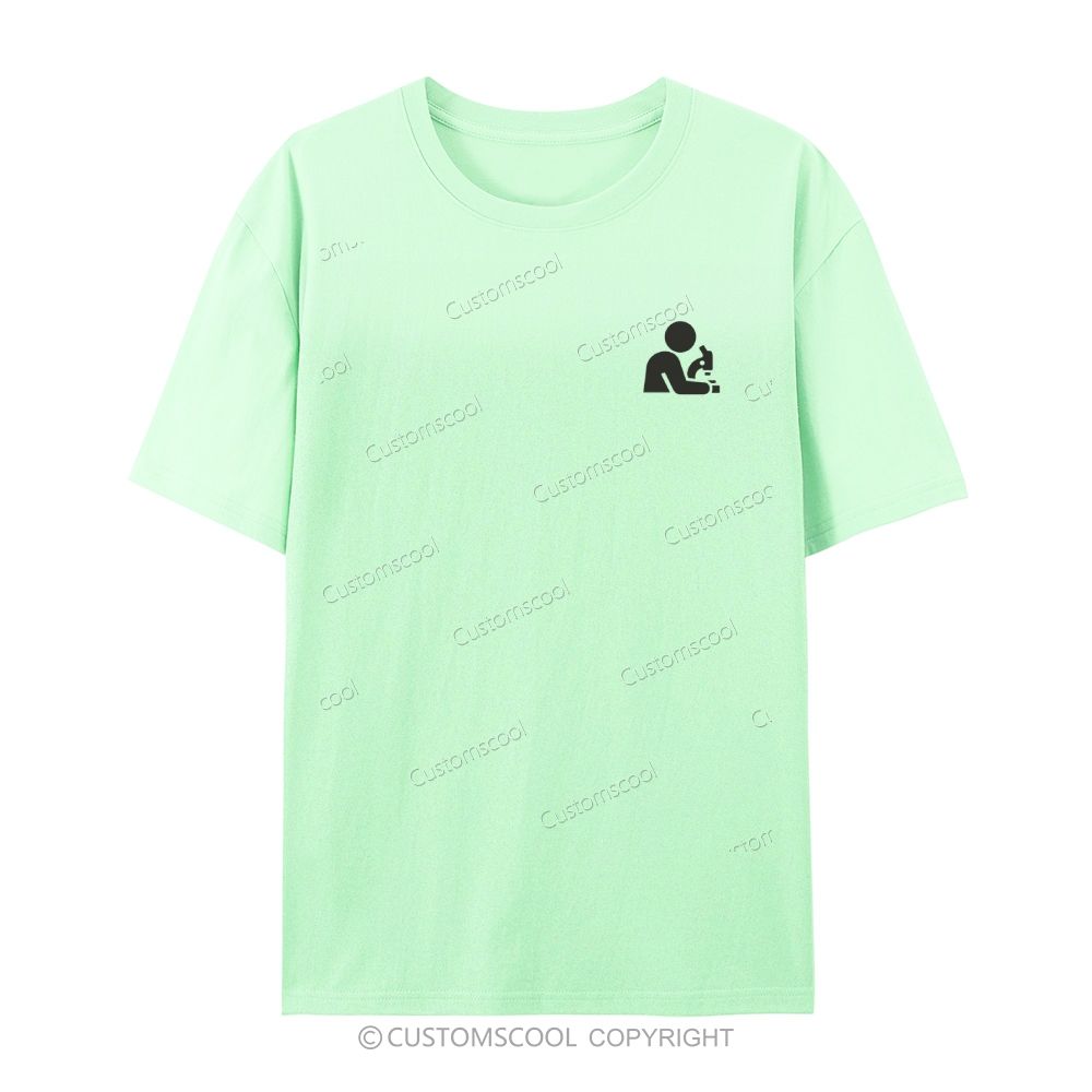 Laboratory Scientist Casual Short Sleeve T-shirt Customscool
