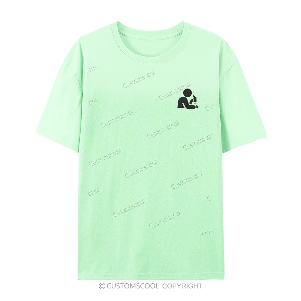 Laboratory Scientist Casual Short Sleeve T-shirt Customscool