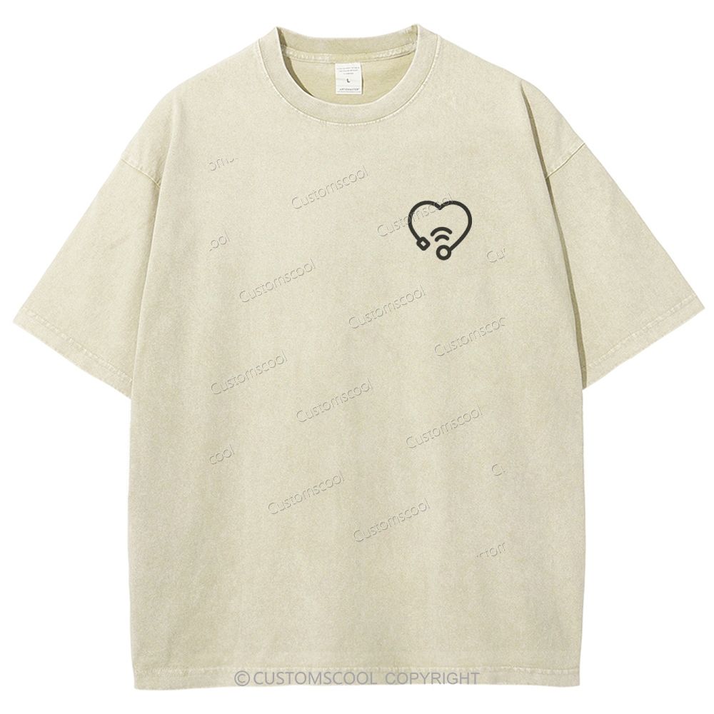 Clinical Psychologist Unisex Fit Washed T-Shirt Customscool
