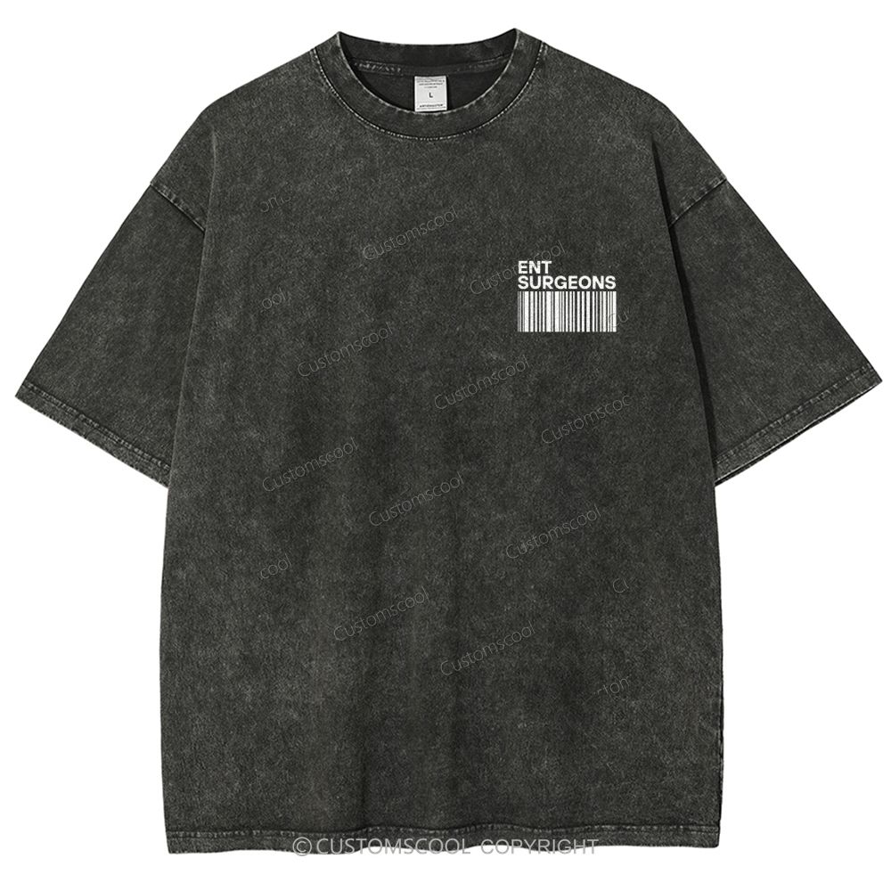Ent Surgeons Unisex Fit Washed T-Shirt