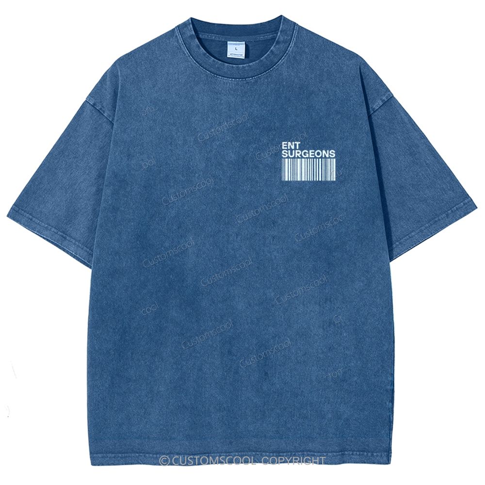Ent Surgeons Unisex Fit Washed T-Shirt