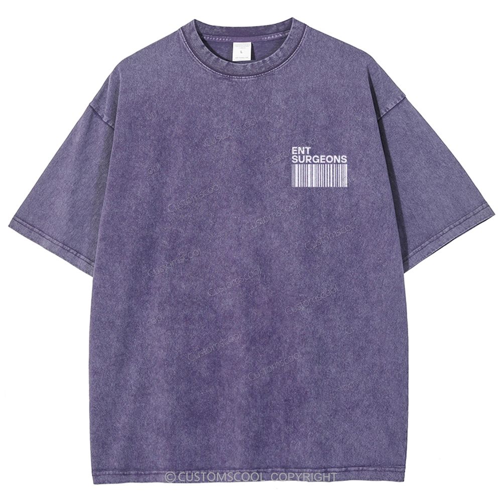 Ent Surgeons Unisex Fit Washed T-Shirt