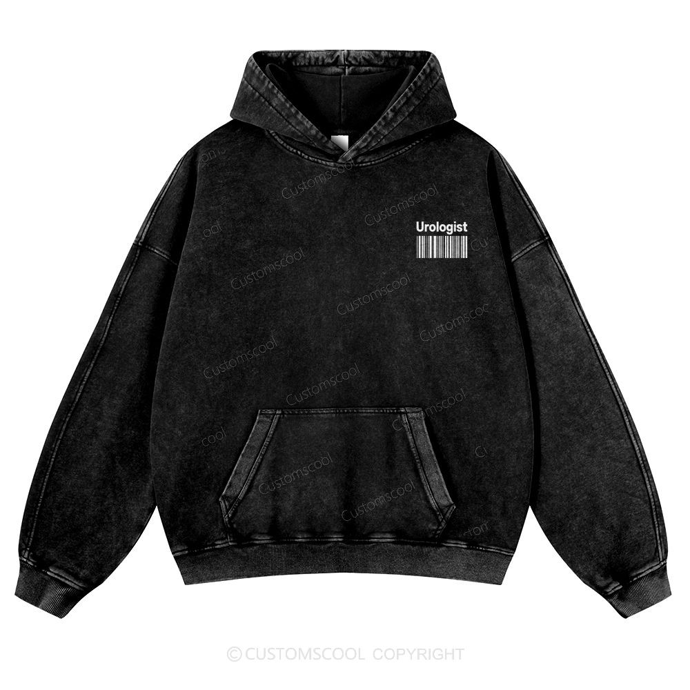 Urologist Casual Washed Hoodie