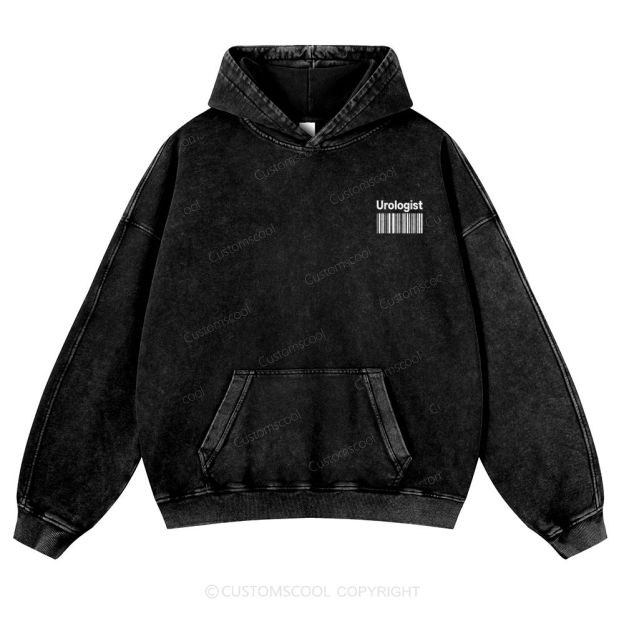Urologist Casual Washed Hoodie