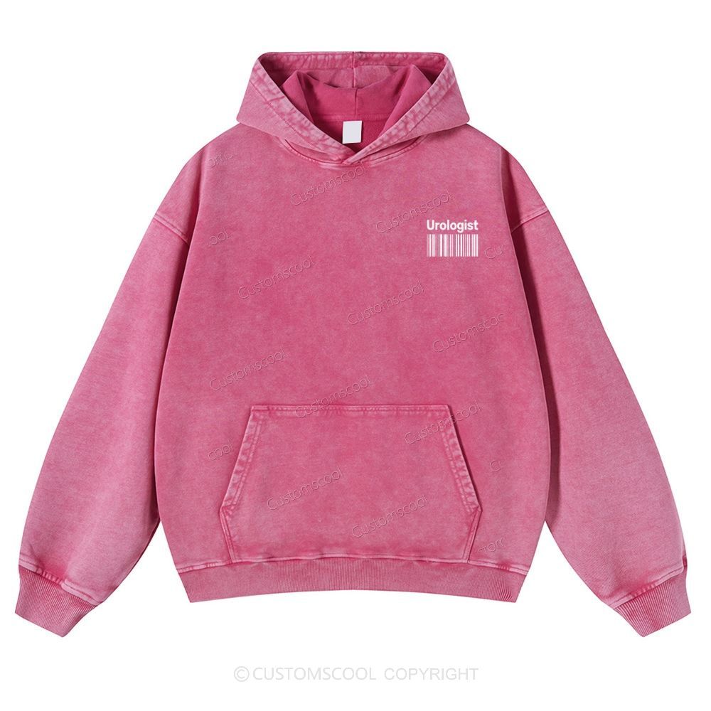Urologist Casual Washed Hoodie
