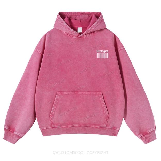 Urologist Casual Washed Hoodie