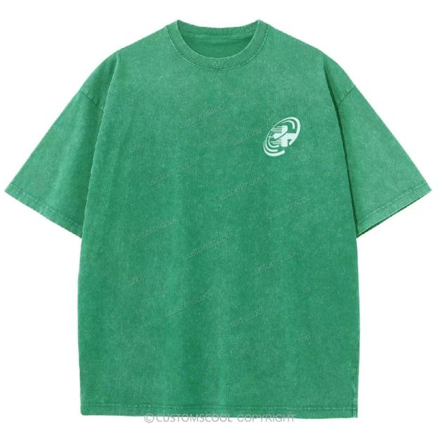 Emergency Physician Unisex Fit Washed T-Shirt Customscool